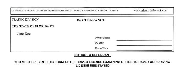 d6 clearance